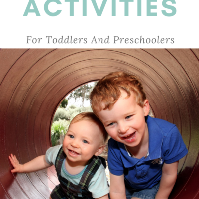 Simple and Fun Outdoor Activities For Toddlers And Preschoolers